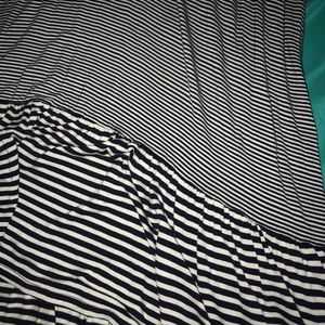 GB girls Dresses - Long GB girl navy blue striped dress GB girls Dresses - Long GB girl navy blue striped dress